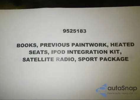 2009 Mercedes-Benz C300 4 Matic z USA, uszkodzony, nr VIN WDDGF81X59F271806